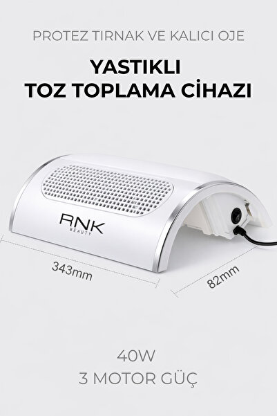 RONIKI Rnk Beauty 3 Motor Fan Tırnak Toz Toplama Makinesi