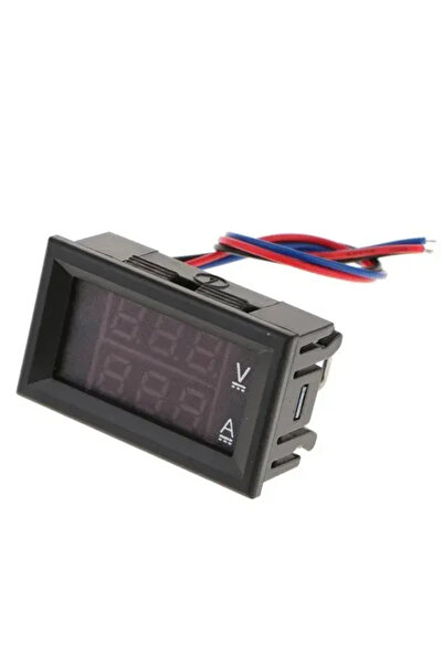 Genel Markalar Dijital Voltmetre ve Ampermetre (30 V-10 A)