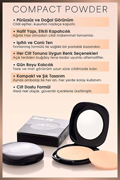 Catherine Arley Pudra Compact Powder 06 Pudra