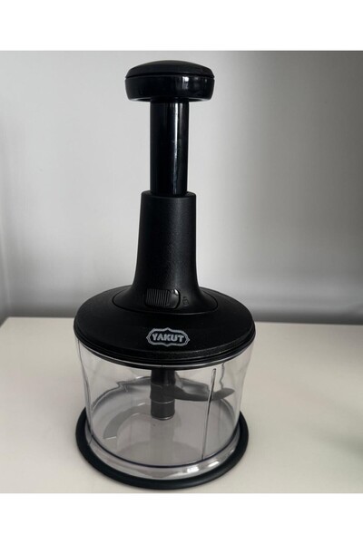 Home FOB Üstten Basmalı Pratik Doğrayıcı El Rondosu Siyah