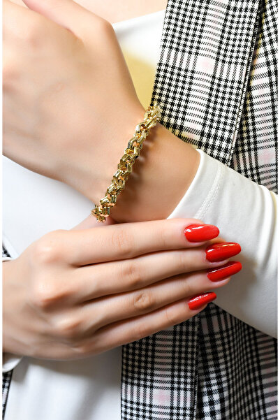 güneyler altın TASARIM ZİNCİR BİLEKLİK 14 AYAR A066103