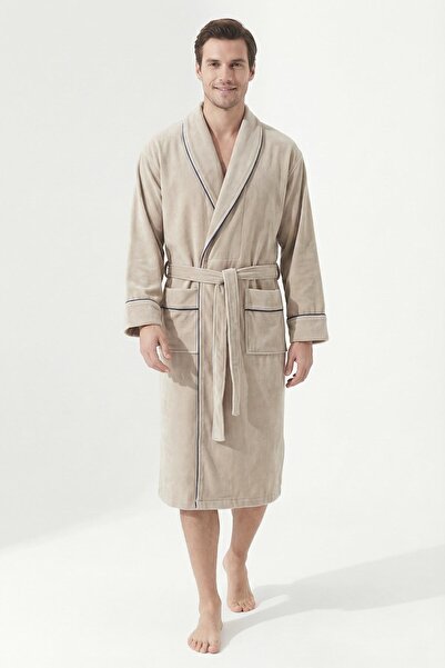 Ender Home روب حمام شاليكا من دريم سوفت – 100% قطن، مخمل، للجنسين