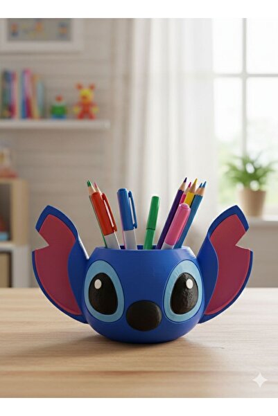 GORZELIA TECHNOLOGY Stitch Saksı ve Kalemlik