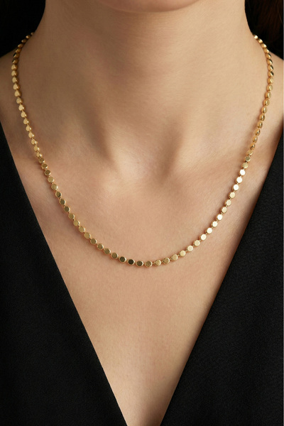 Modacaprea Xuping 14K Puntolu Kadın Kolye | Altın Renkli Kararmaz Kadın Takı ...