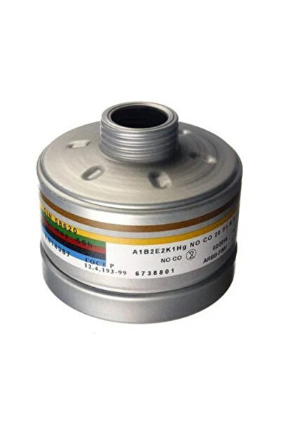 Drager 6738801 A1b2e2k1 Hg Co No P3 Rd40 Filtre