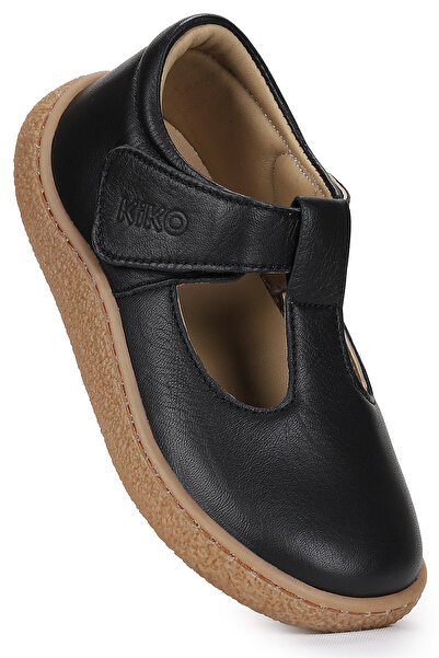 Kiko Kids Lija 100% Leather Casual Girls' Ballerina Shoes