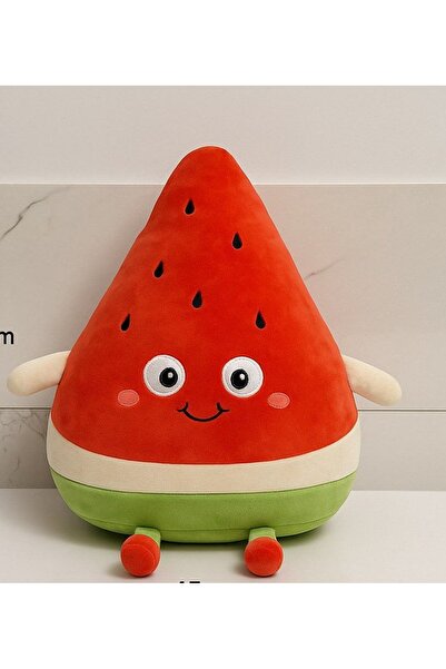 farddad Watermelon Slice Plush Pillow 40 cm – Soft Plush Toy, Cute Fruit Desi...