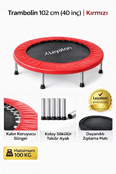 Leyaton Trambolin 102 Cm Kırmızı Lyt - 90