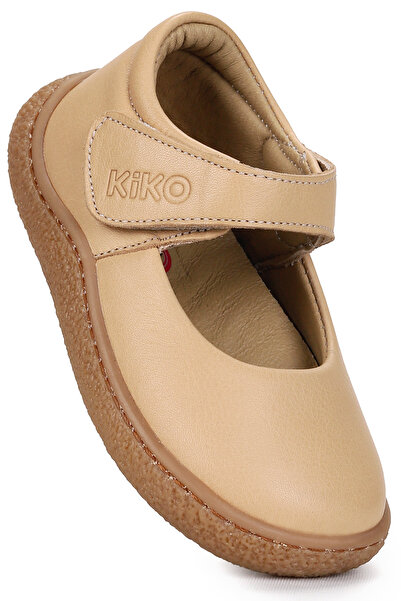 Kiko Kids حذاء باليه ليدا مصنوع من الجلد بنسبة 100% للفتيات الصغيرات
