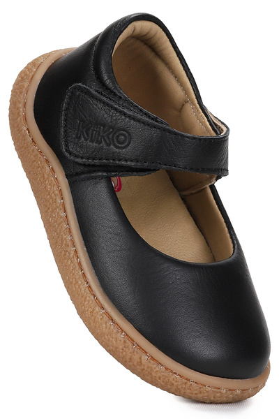 Kiko Kids حذاء باليه ليدا مصنوع من الجلد بنسبة 100% للفتيات الصغيرات