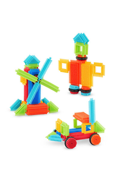 Bristle Blocks ألعاب البناء باتات - أساسية - 36 قطعة