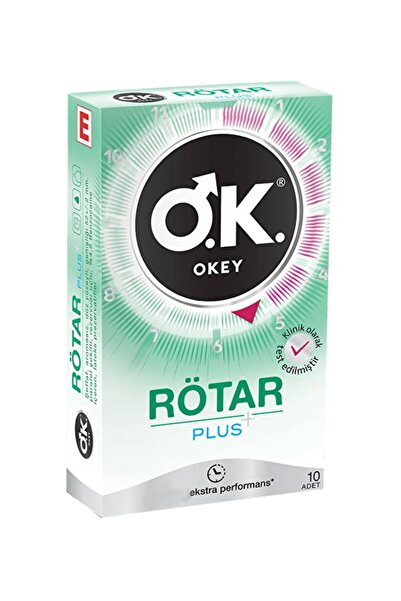 Okey Rötar Plus 10'lu Prezervatif