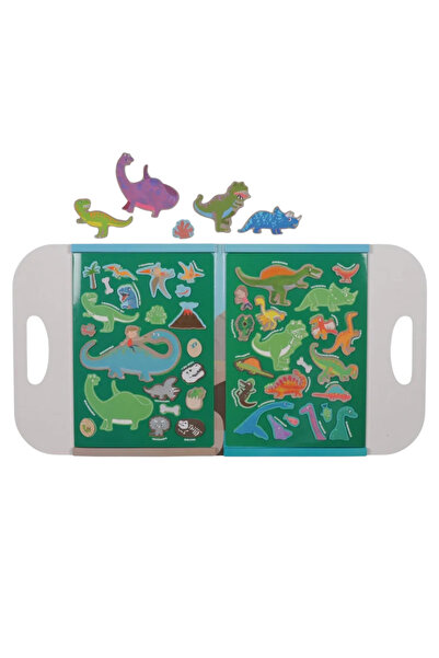 Tiger مجموعة لعب مغناطيسية من دينو وورلد تريب