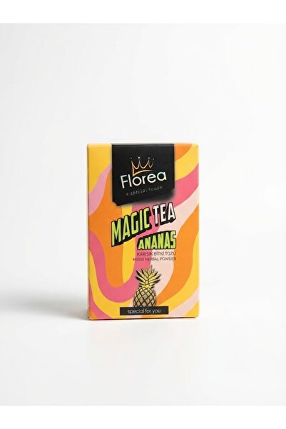FLOREA Magic Tea Ananas Aromalı Bitkisel Detox Çayı