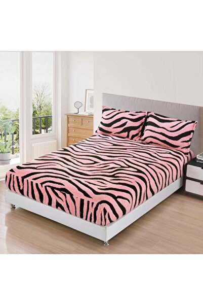 Casa Pucioasa Husă de pat dublu cu 2 fețe de pernă – Model Tigrat