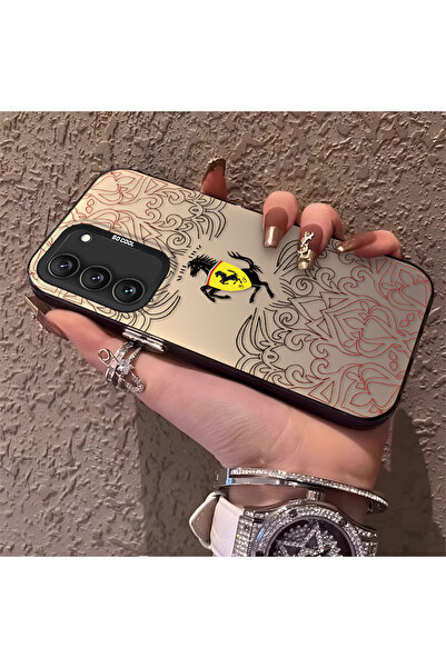 Hontinga حافظة هاتف سامسونج جالاكسي S22 متوافقة مع حافة السيليكون الصلبة ذات ...