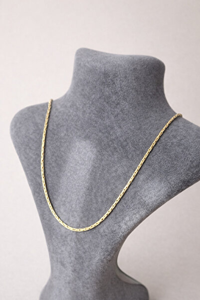 ZAYORA AKSESUAR 14k Renginde VIP Altın Kaplama Uzun Zincir