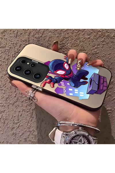 Hontinga حافظة هاتف سامسونج جالاكسي S23 الترا متوافقة مع حافة السيليكون الصلب...