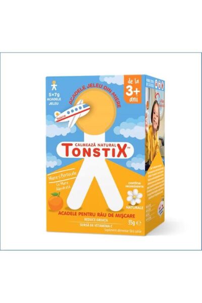 OEM Tonstix Honey JELLY Lollipops for Motion Sickness – Orange