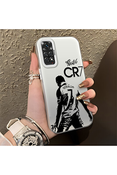 Hontinga Xiaomi Redmi Note 11 Compatible Star Football Player Patterned Silic...