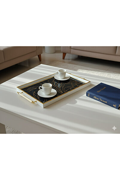 homeliva 31X40 cm Extra Large Modern Decorative Tea Coffee Breakfast and Pres...