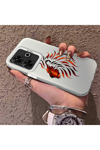 Hontinga Xiaomi Poco M6 4g Compatible Silicone Edge Hard Back Phone Case Bran...