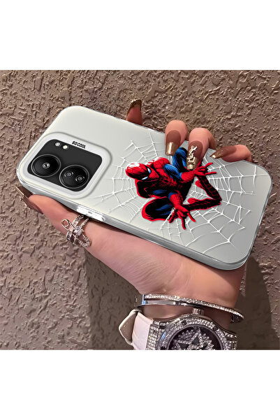 Hontinga حافظة هاتف Xiaomi Poco C65 متوافقة مع الحافة السيليكونية الصلبة ذات ...