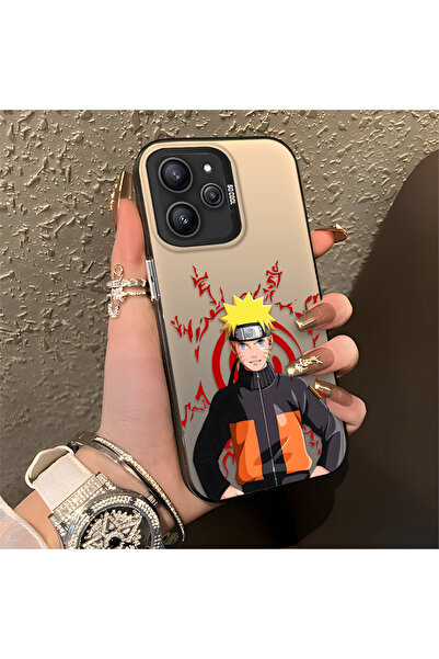 Hontinga حافظة Xiaomi Redmi 12 4G متوافقة مع نمط ناروتو من السيليكون ذات الحا...