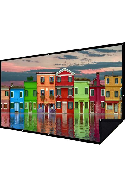 NIERBO 100 Inch 16:9 Dual Layer Projection Screen