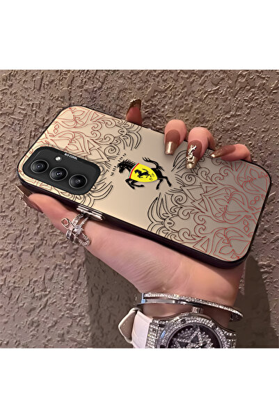 Hontinga حافظة هاتف سامسونج جالاكسي A34 متوافقة مع حافة السيليكون الصلبة ذات ...