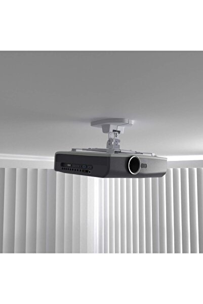 Amazon basics Adjustable Projector Mount for Ceiling and Wall, 15 kg/33 lbs C...