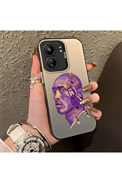 Hontinga حافظة Xiaomi Poco C65 المتوافقة مع نمط كوبي براينت من السيليكون ذات ...