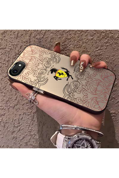 Hontinga iPhone 7/8/Se 2020 2022 Compatible Silicone Edge Hard Back Phone Cas...