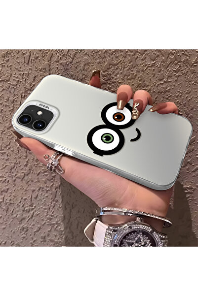 Hontinga iPhone 12 Pro Compatible Silicone Edge Hard Back Phone Case Trendy M...