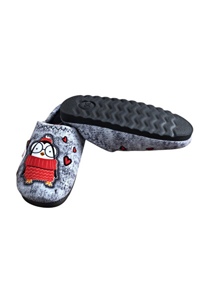 GEZER Cute Owl Patterned Winter House Slippers |   Soft, Warm, and Non-Slip Sole