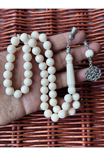 Gerenic Bakelite stone rosary, 10ml, 45 beads