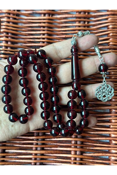 Gerenic Bakelite stone rosary, 10ml, 45 beads
