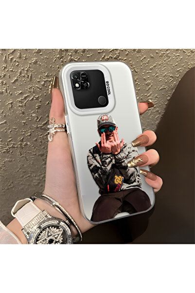 Hontinga حافظة Xiaomi Redmi 9C المتوافقة مع الرجال ذات الحواف السيليكونية الم...