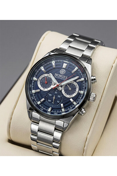 Homies Men's Steel Band Wristwatch Gift Special Day Gift 43mm