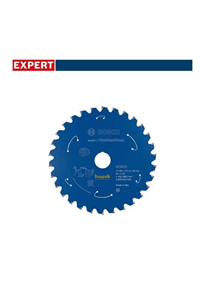 Bosch Expert 136x20 mm 30 Diş Akülü Paslanmaz Daire Testeresi 2608644530
