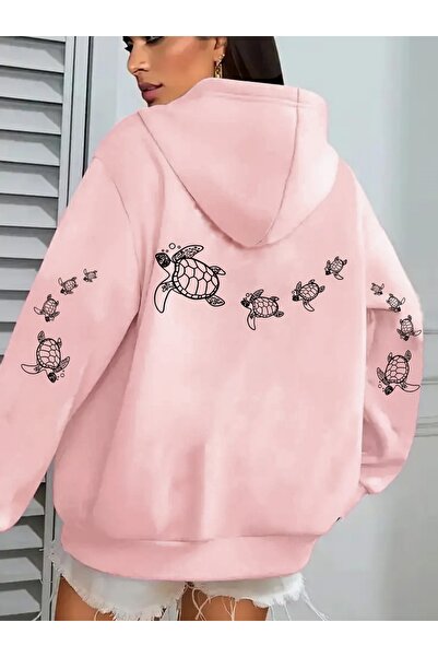 ADAMARA هودي Urban Comfort مصنوع من القطن بنسبة 100%