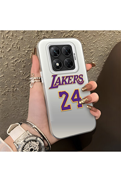 Hontinga Xiaomi Poco X7 5g Compatible Kobe Bryant Patterned Silicone Edge Har...