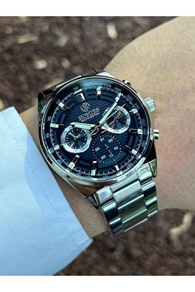 Homies Men's Steel Band Wristwatch Gift Special Day Gift 43mm