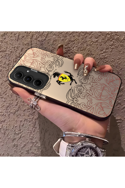 Hontinga حافظة هاتف سامسونج جالاكسي A55 متوافقة مع حافة السيليكون الصلبة ذات ...