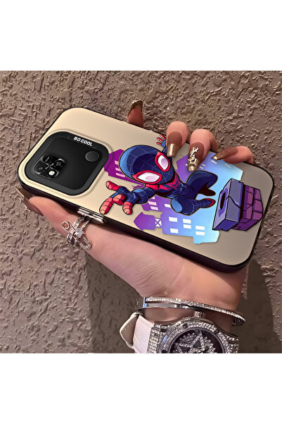 Hontinga حافظة هاتف Xiaomi Redmi 10A متوافقة مع حافة السيليكون الصلبة ذات نمط...