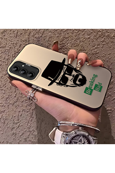 Hontinga حافظة هاتف سامسونج جالاكسي A14 4G متوافقة مع الحافة السيليكونية الصل...