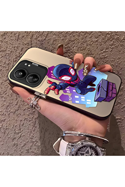 Hontinga حافظة هاتف Xiaomi Redmi 13C متوافقة مع الحافة السيليكونية الصلبة ذات...