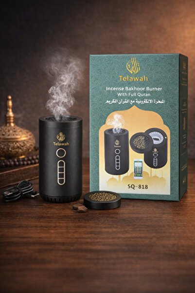 SP ISNUP Speaker Digital Quran Player with Built-in Electronic Incense Burner...