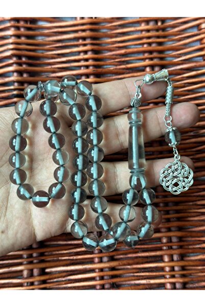 Gerenic Bakelite stone rosary, 10ml, 45 beads