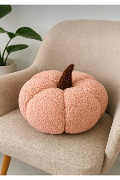 EYPRICH 100% Natural Teddy Decorative Pumpkin Cushion/Pillow